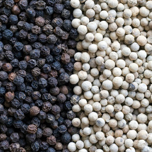 White & Black Pepper
